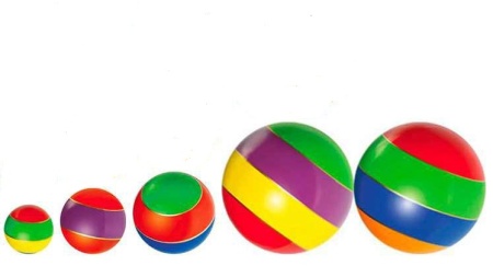 Купить Мячи резиновые (комплект из 5 мячей различного диаметра) в Качканаре 